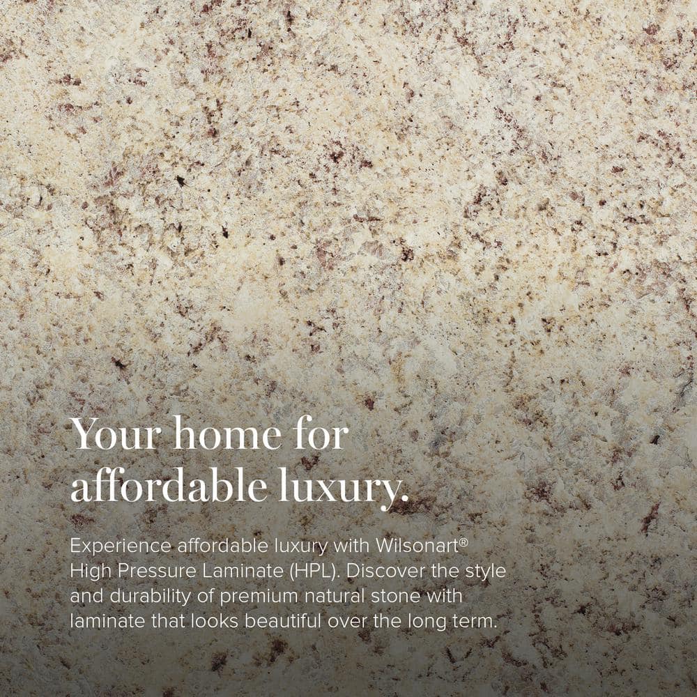 5 ft. x 12 ft. Laminate Sheet in Golden Juparana with Standard Fine Velvet Texture Finish - Hercitys