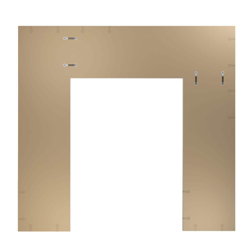 4 ft. L x 1-1/8 in . T Configurable Laminate Countertop in Matte Marmo Eracle with Square Edge - Hercitys