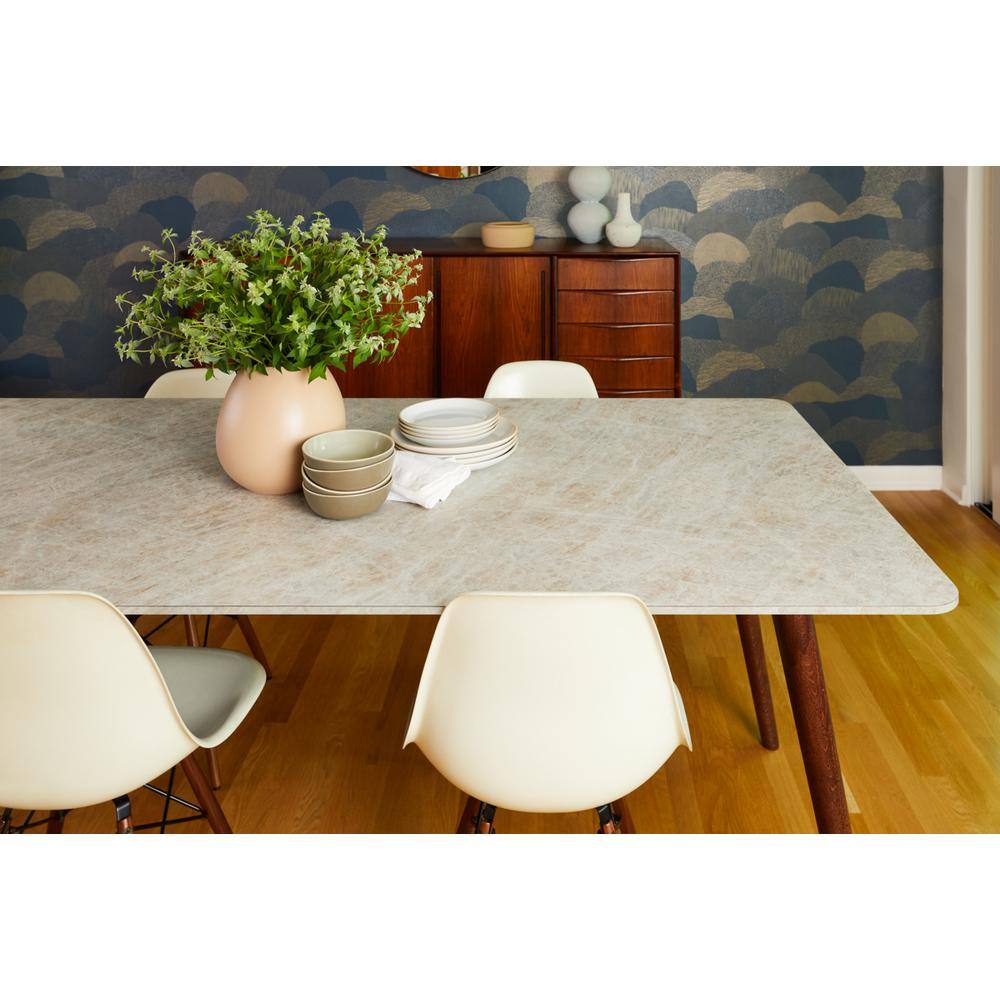 5 ft. x 12 ft. Laminate Sheet in Taj Mahal with Monolith Finish - Hercitys