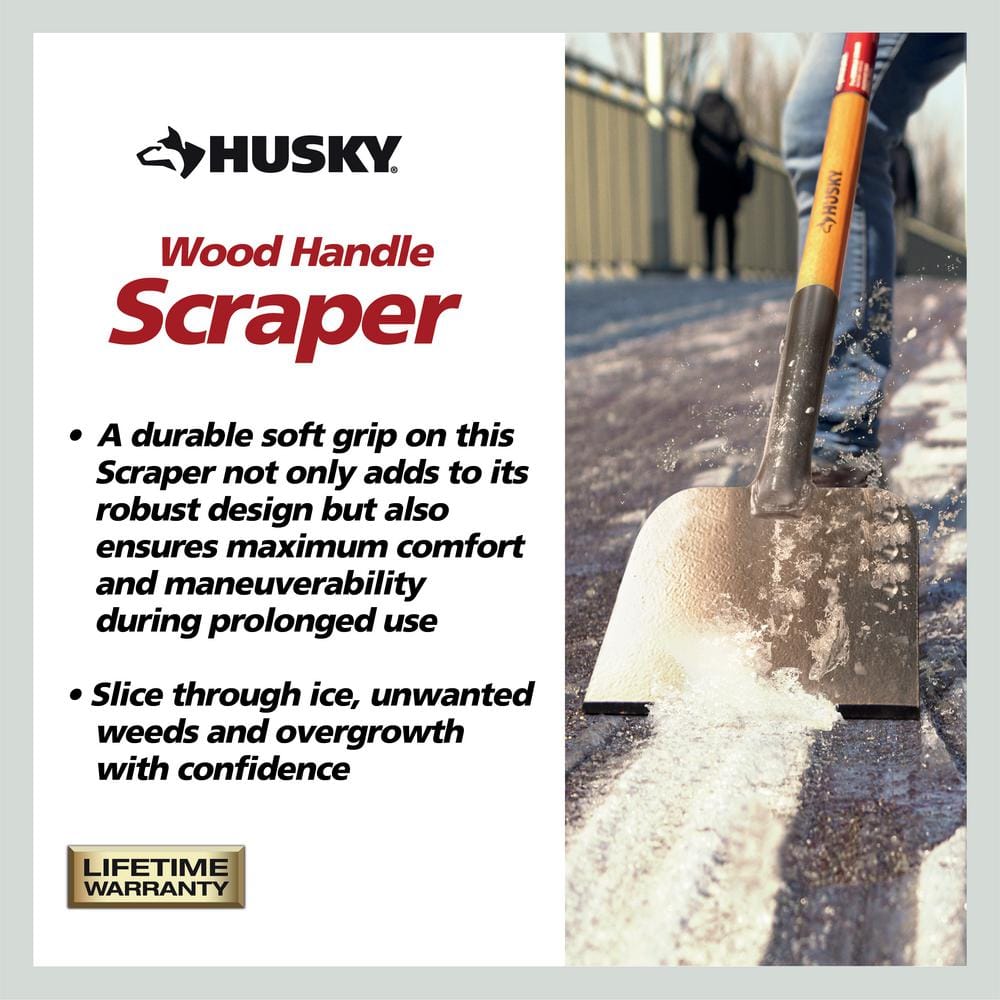 47 in. Carbon Steel Blade Ice Scraper - Hercitys