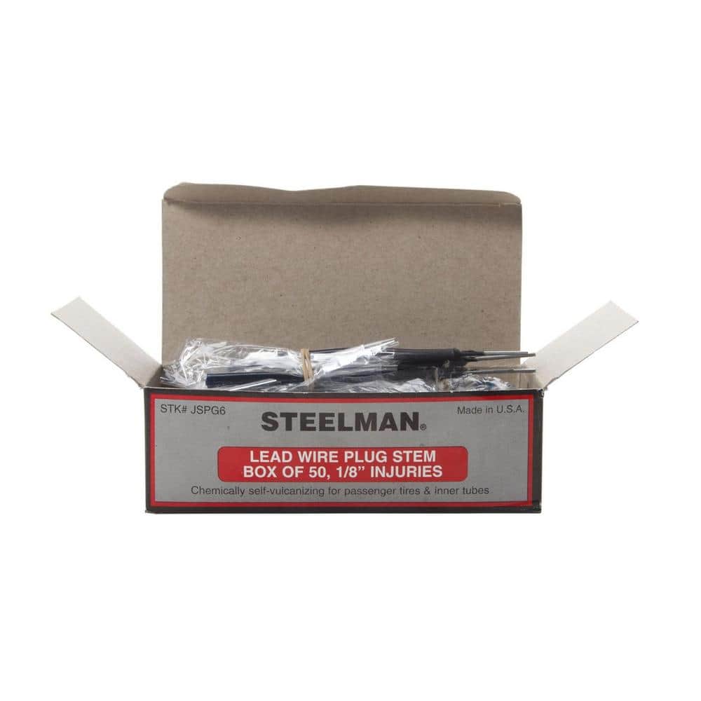 1/8 in. Tire Repair Pull Through Plug with Lead (50-Box) - Hercitys
