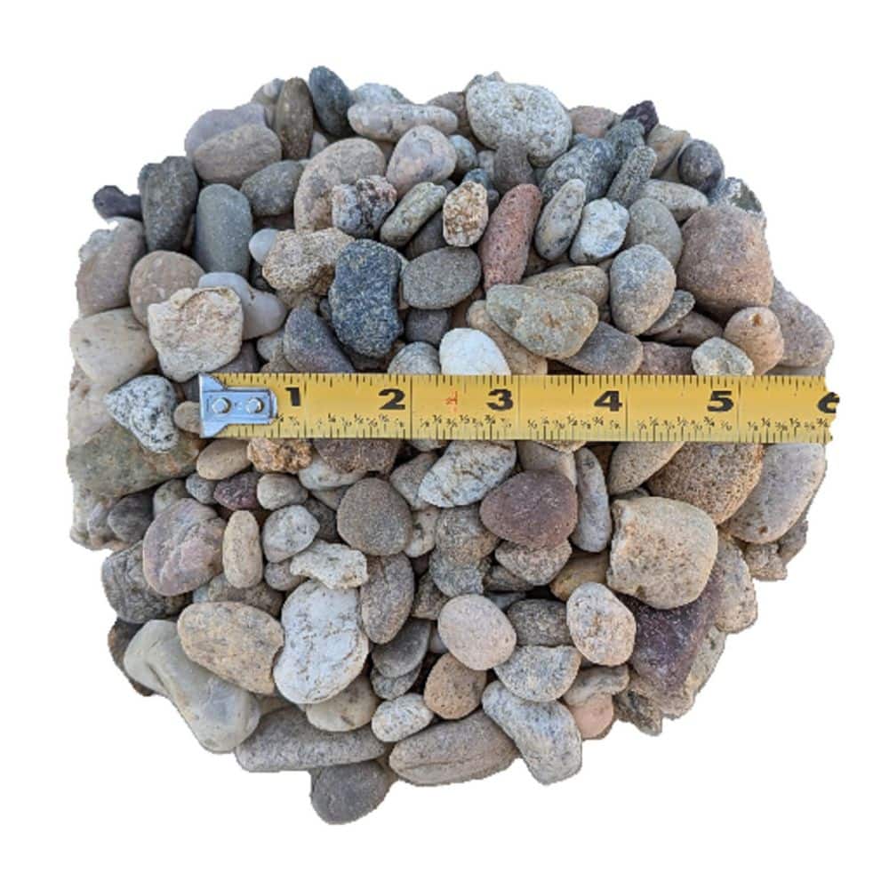 0.50 cu. ft. 40 lbs. 1/2 in. to 1 in. Goldeneye Decorative Landscaping Pebble - Hercitys