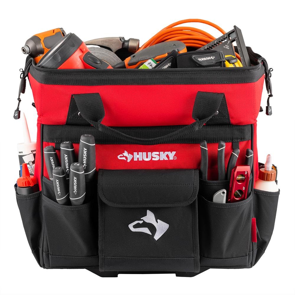 18 in. 18 Pocket Rolling Tool Bag - Hercitys