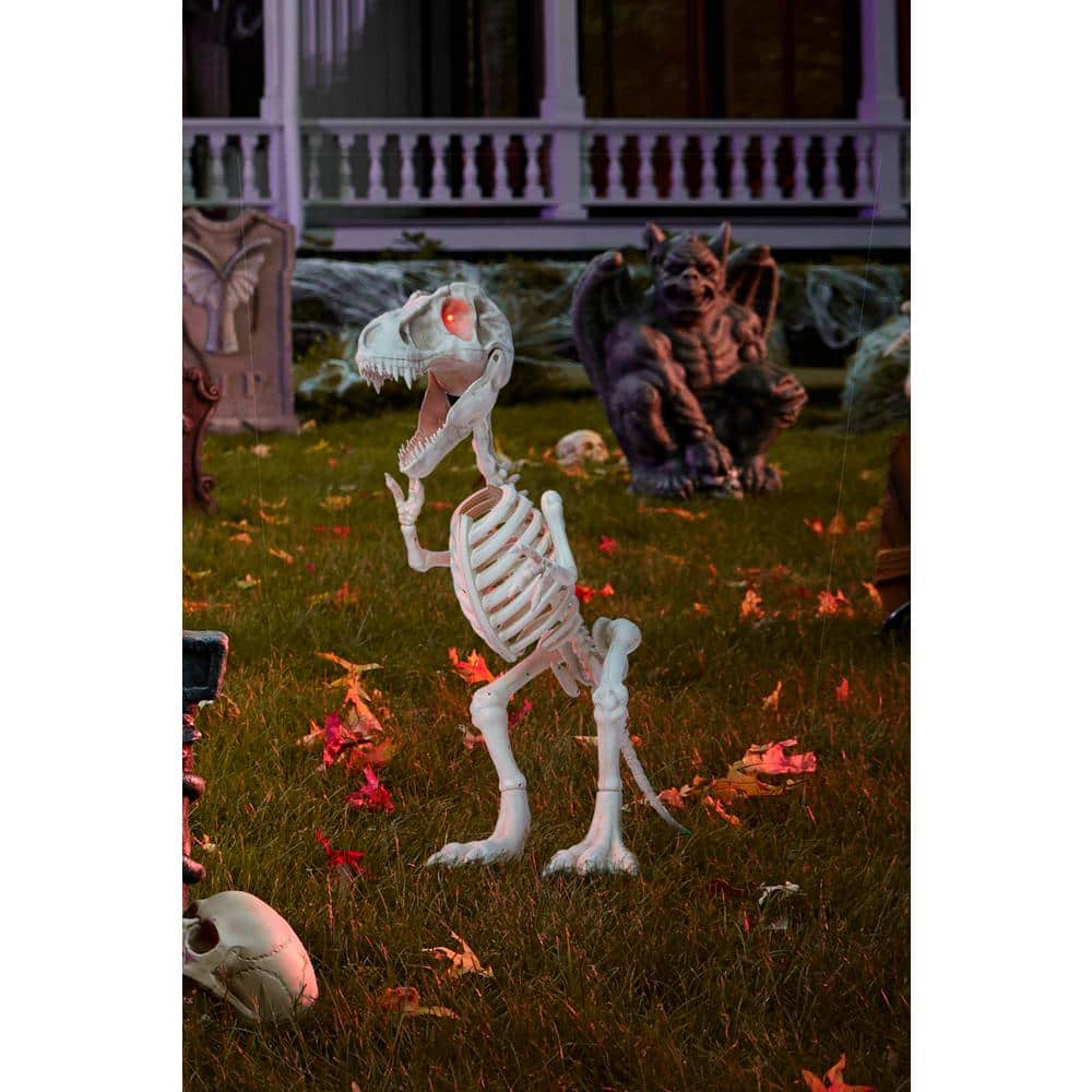 34 in. Animated T-Rex with LED Eyes - Hercitys