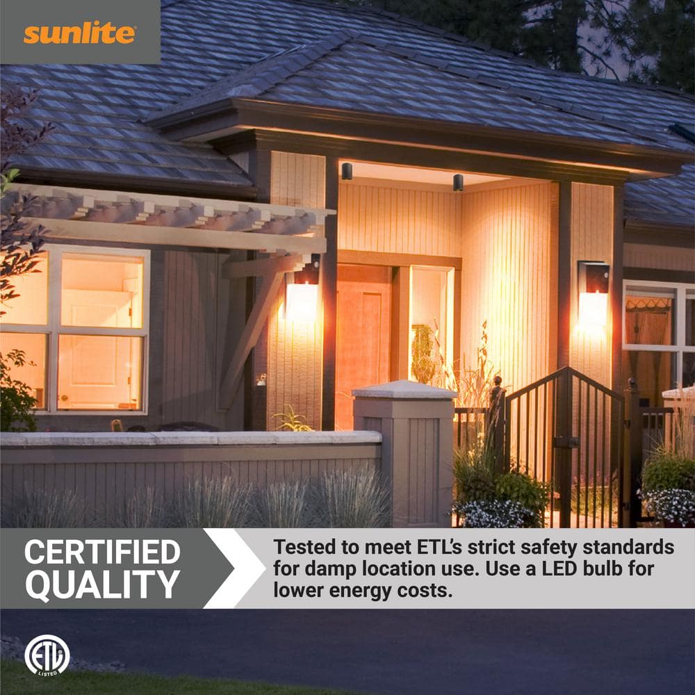 5 in. 1-Light Modern Cylinder Matte Black Finish Flush Mount with No Bulbs Included (3-Pack) - Hercitys