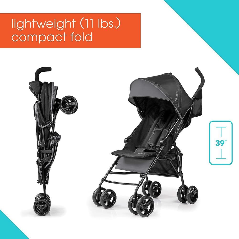 3D Mini Stroller in Gray - Hercitys