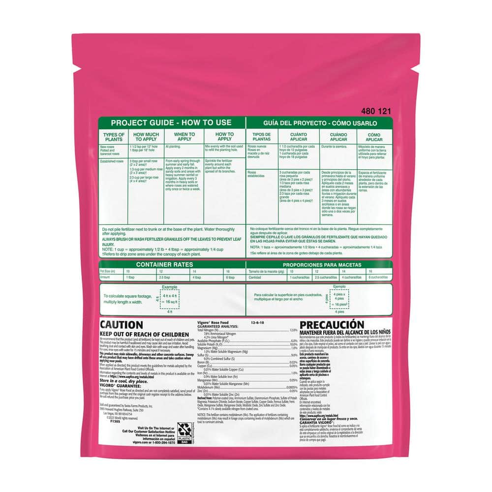 3.5 lb. All Season Rose Plant Food (12-6-10) - Hercitys