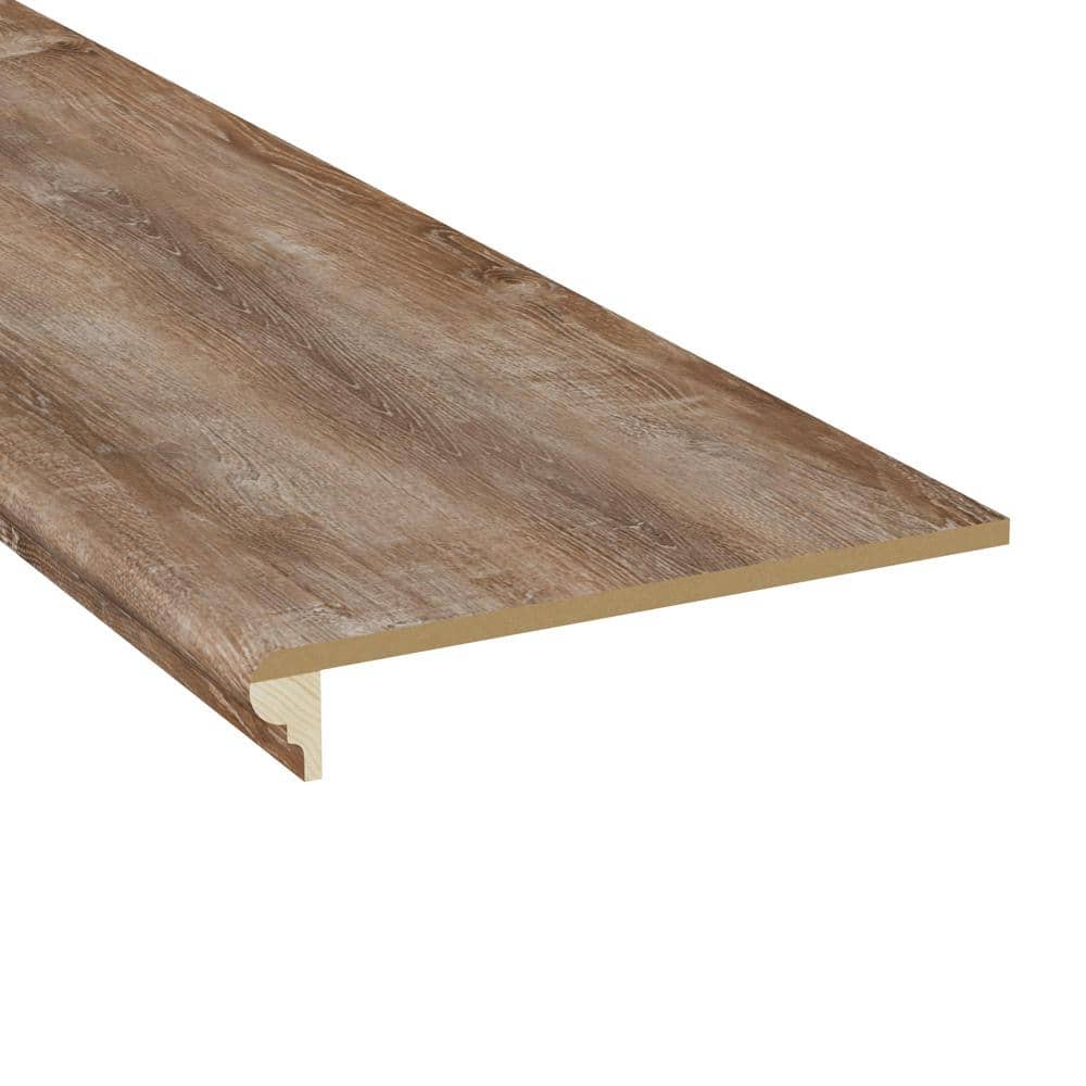 0.375 in. x 11.5 in. x 48 in. Laminate Woodacres Oak No Return Retread - Hercitys