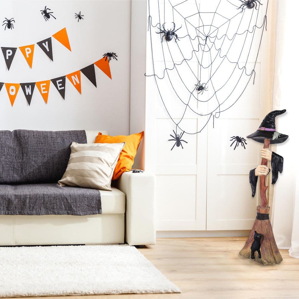 48 in. Halloween Witch’s Broom - Hercitys
