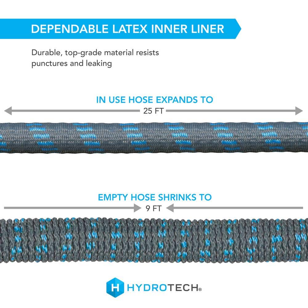 5/8 in. Dia x 25 ft. Expandable Garden Water Hose - Hercitys