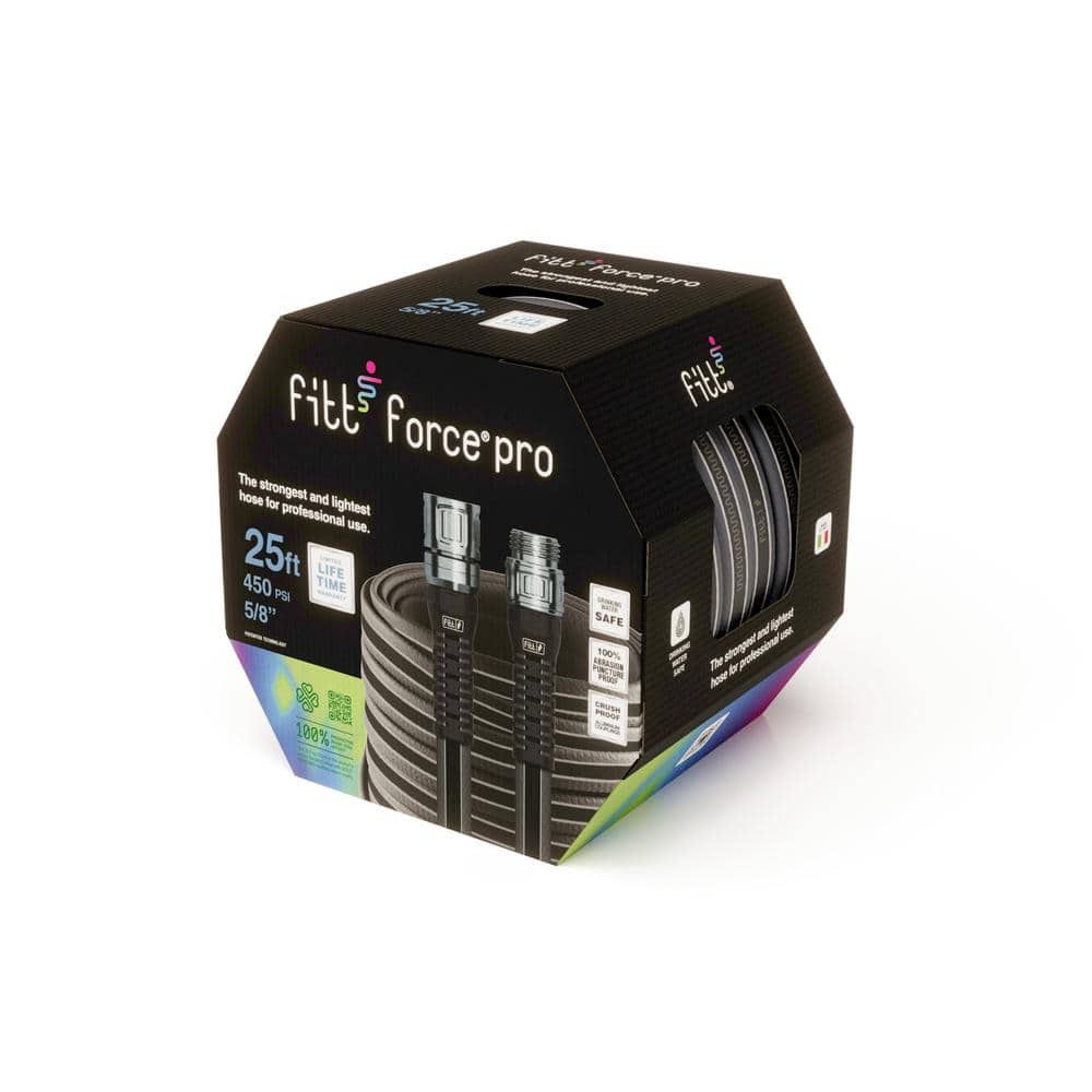 5/8 in. Dia x 25 ft. Heavy-Duty Commercial Grade Water Hose - Hercitys