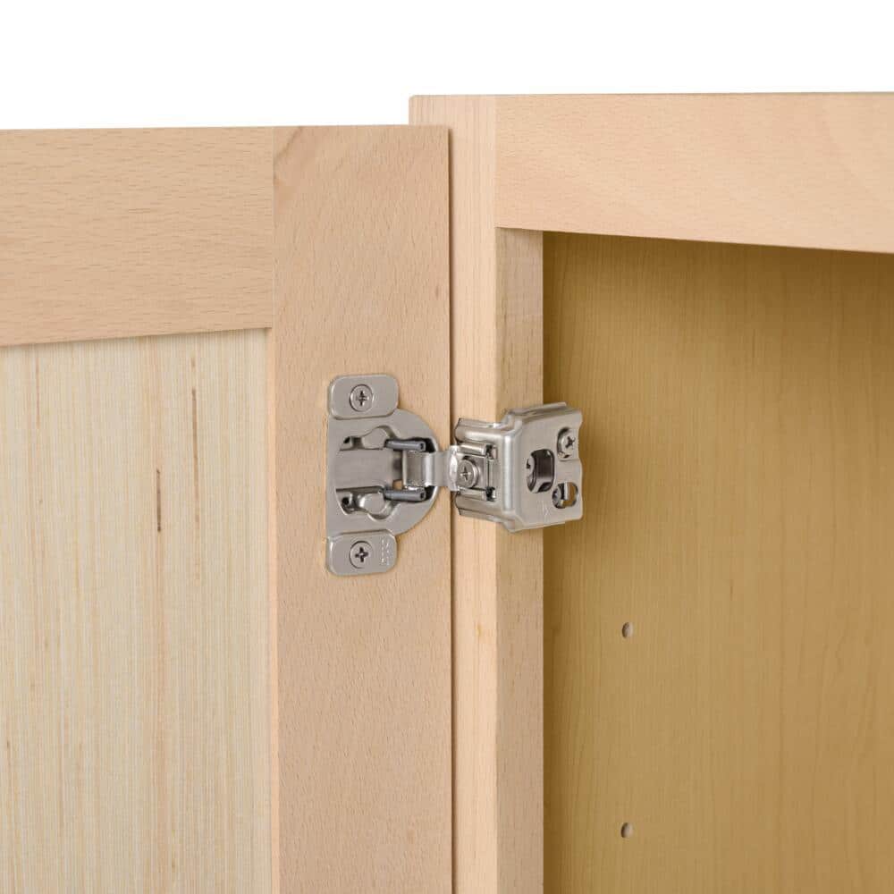 27 in. W x 12 in. D x 36 in. H Ready to Assemble Wall Kitchen Cabinet in Unfinished with CLICKREADY Technology - Hercitys