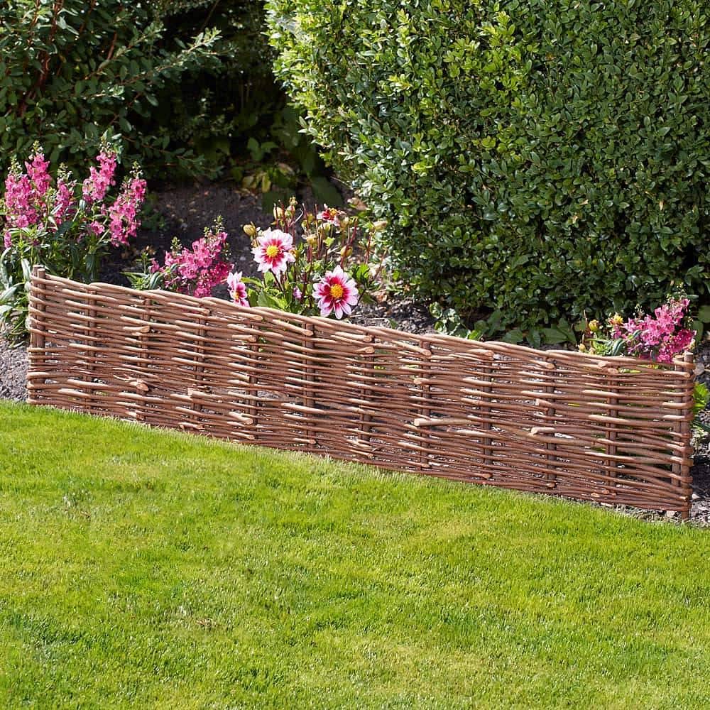 4 ft. Woven Willow Edging - Hercitys