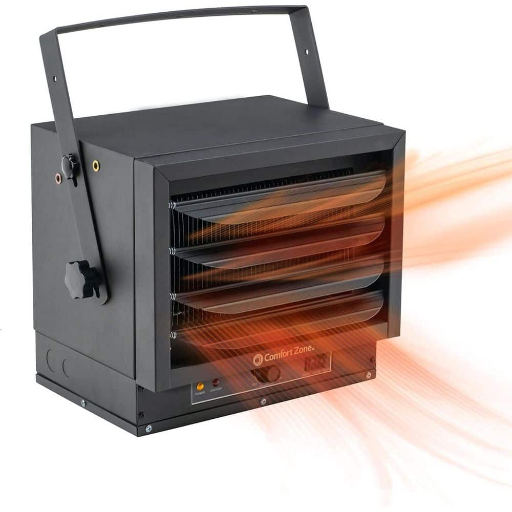 17065 BTU Industrial Fan Heaters Electric Furnace with Wide Air Distribution - Hercitys