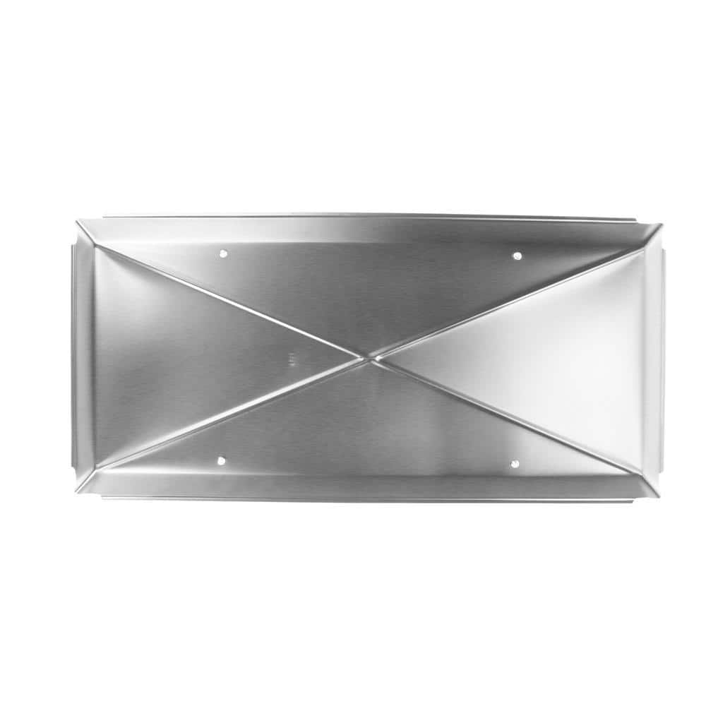 29 in. x 17 in. x 10 in. H Chimney Cap in Stainless Steel - Hercitys