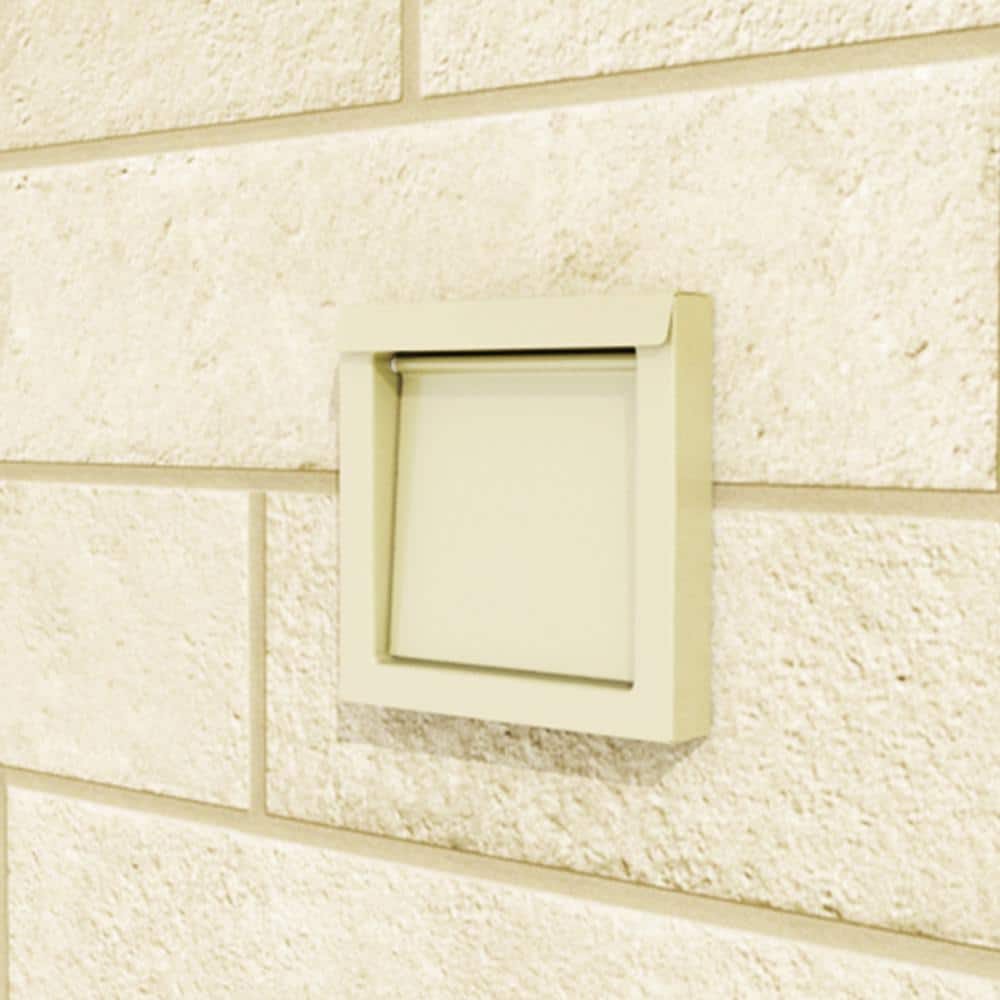 4 in. Powder Coated Steel Tan Dryer Vent - Hercitys