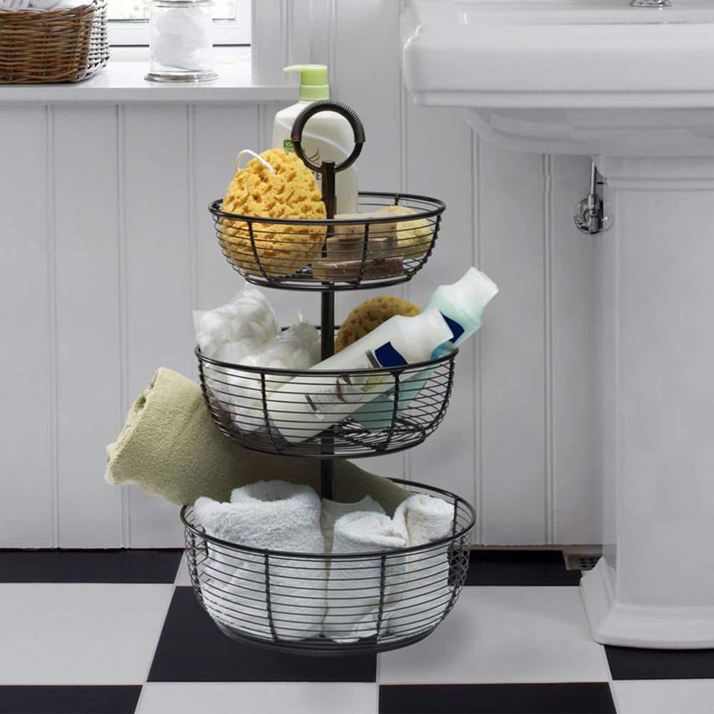 3-Tier Round Wrap Basket - Hercitys