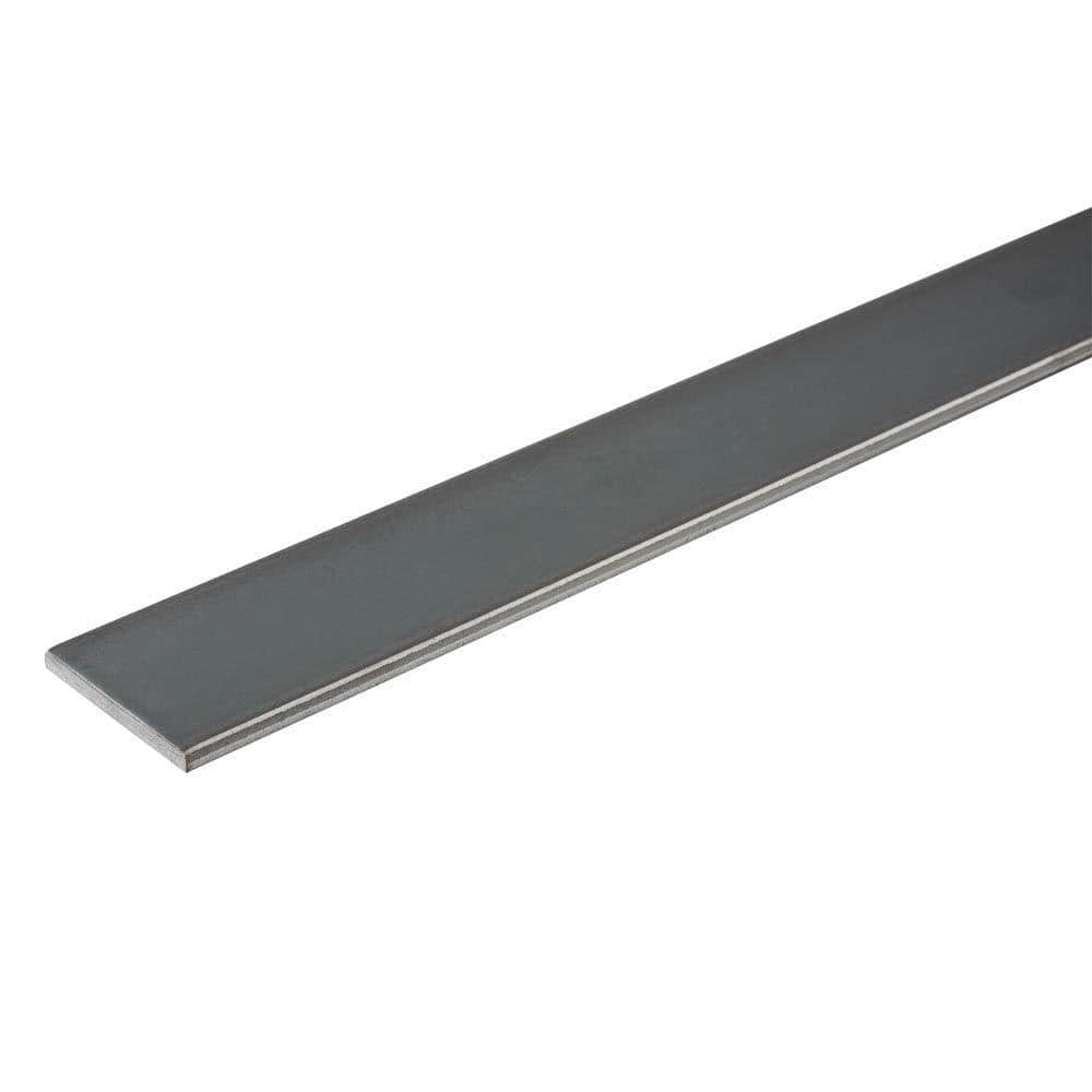 1-1/2 in. x 4 ft. – 3/16 in. Thick Plain Steel Flat Bar - Hercitys