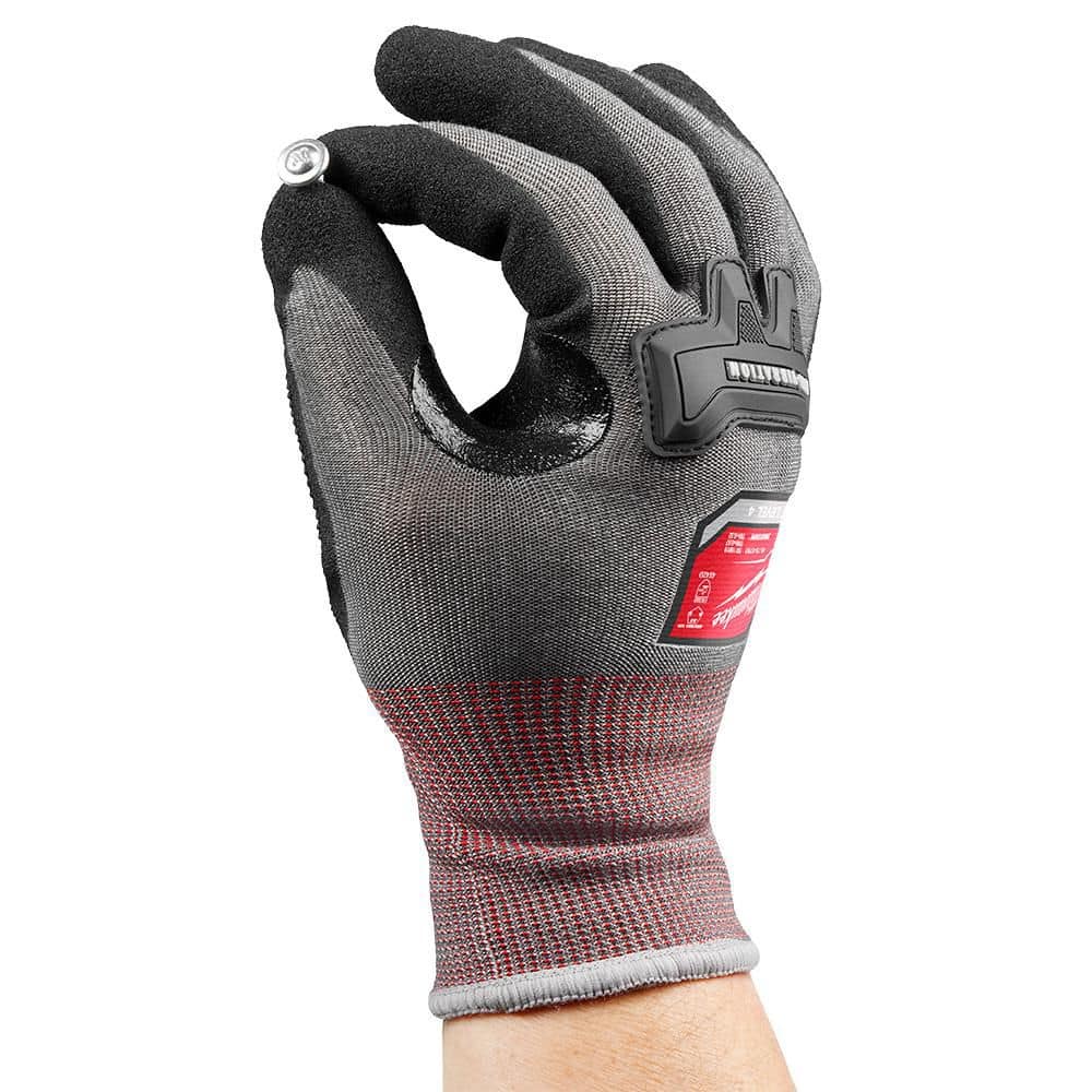 2X-Large Anti-Vibration Cut Level 4 High Dexterity Nitrile Dipped Glove - Hercitys