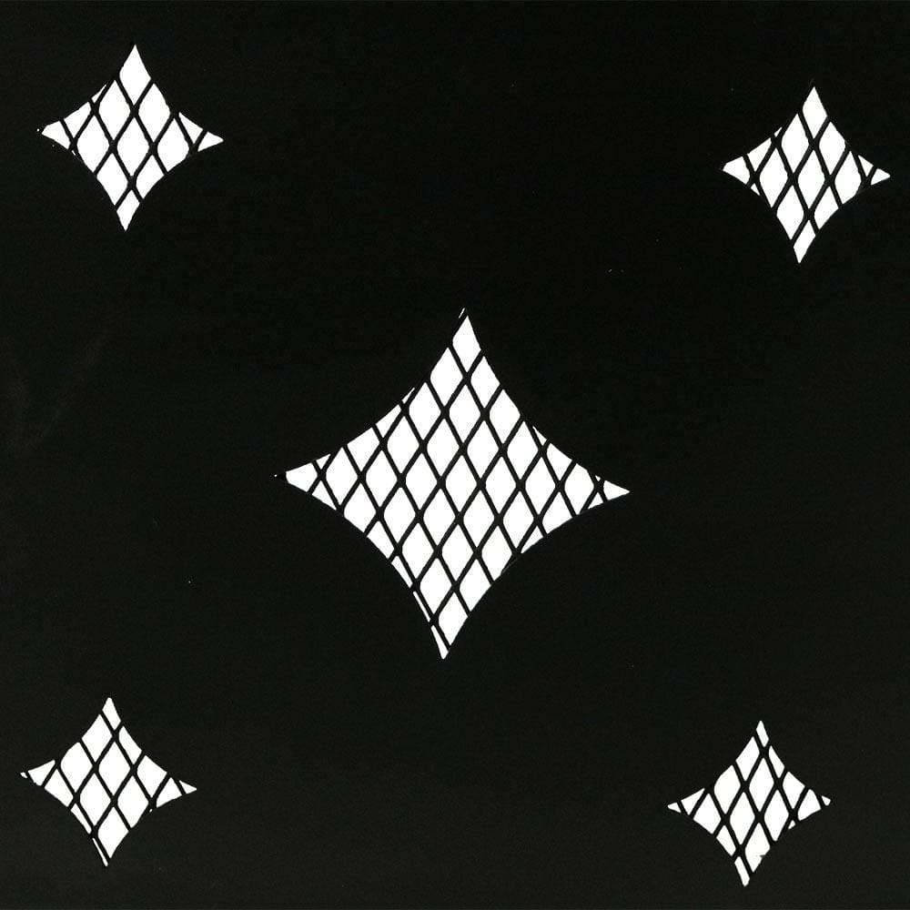 36 in. Round Heavy-Duty Steel Diamond Wood Burning Fire Pit Ring - Hercitys