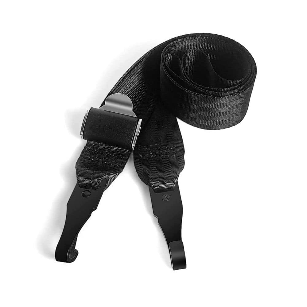 5.55 in. General Latch Interface Strap Connector for Passenger Car Baby Seat Fixing (1-Pack) - Hercitys