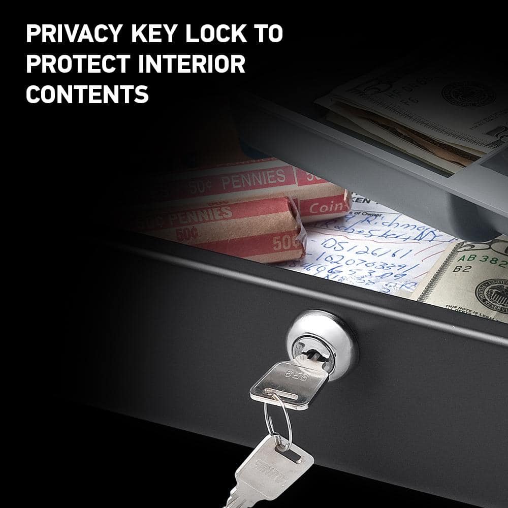 0.17 cu. ft. Money Safe Cash Box - Hercitys