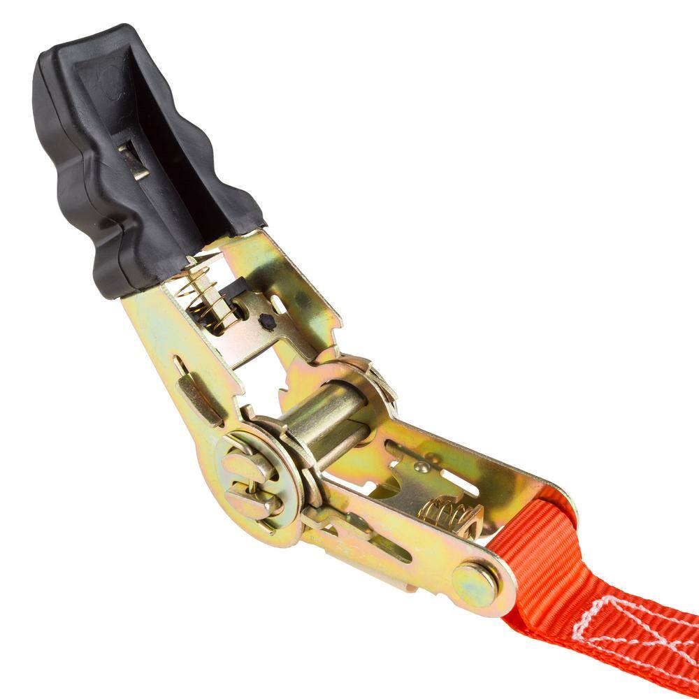 10 ft. x 6 in. Ratchet Tie Down Straps (4-Pack) - Hercitys
