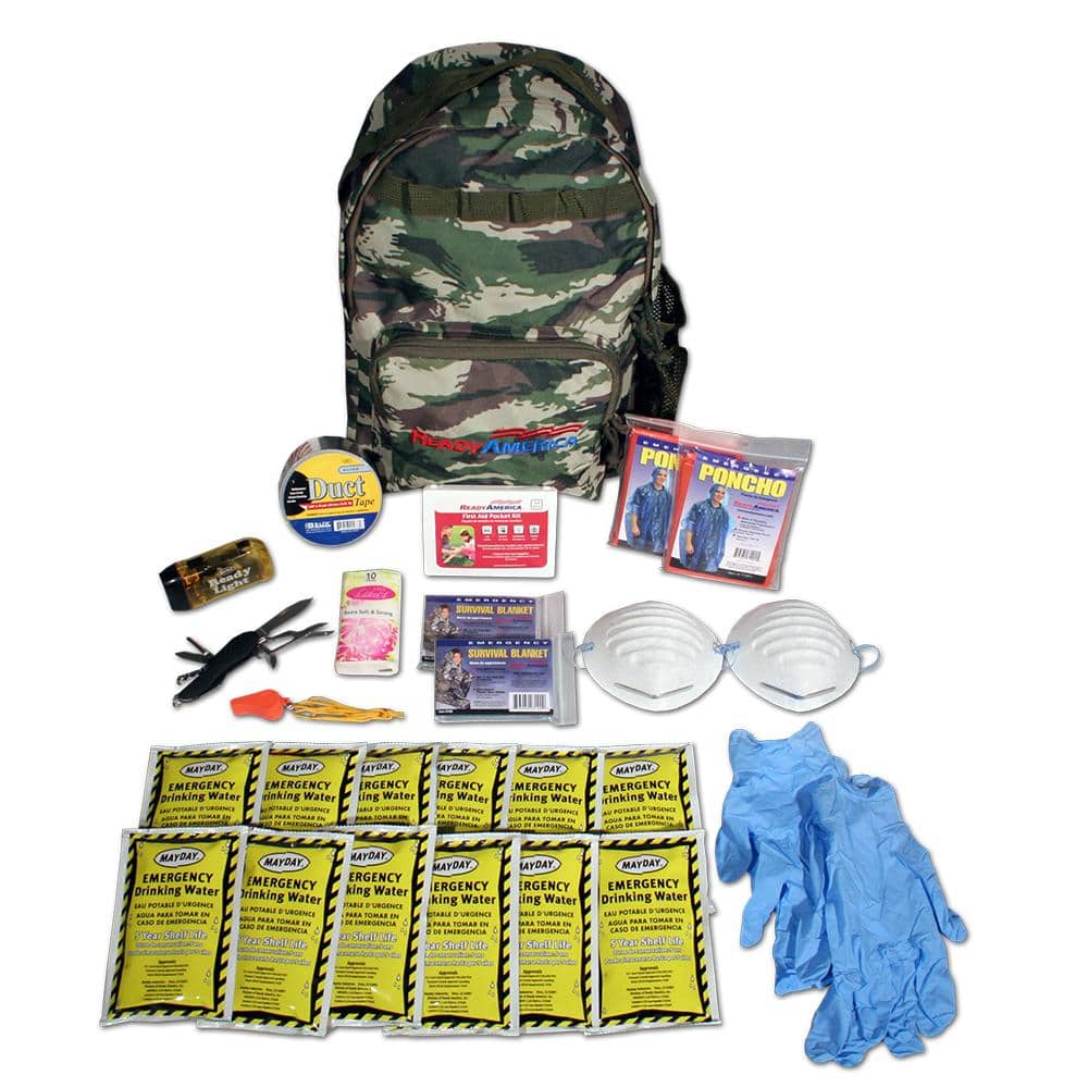 2-Person Emergency Backpack Starter Kit - Hercitys