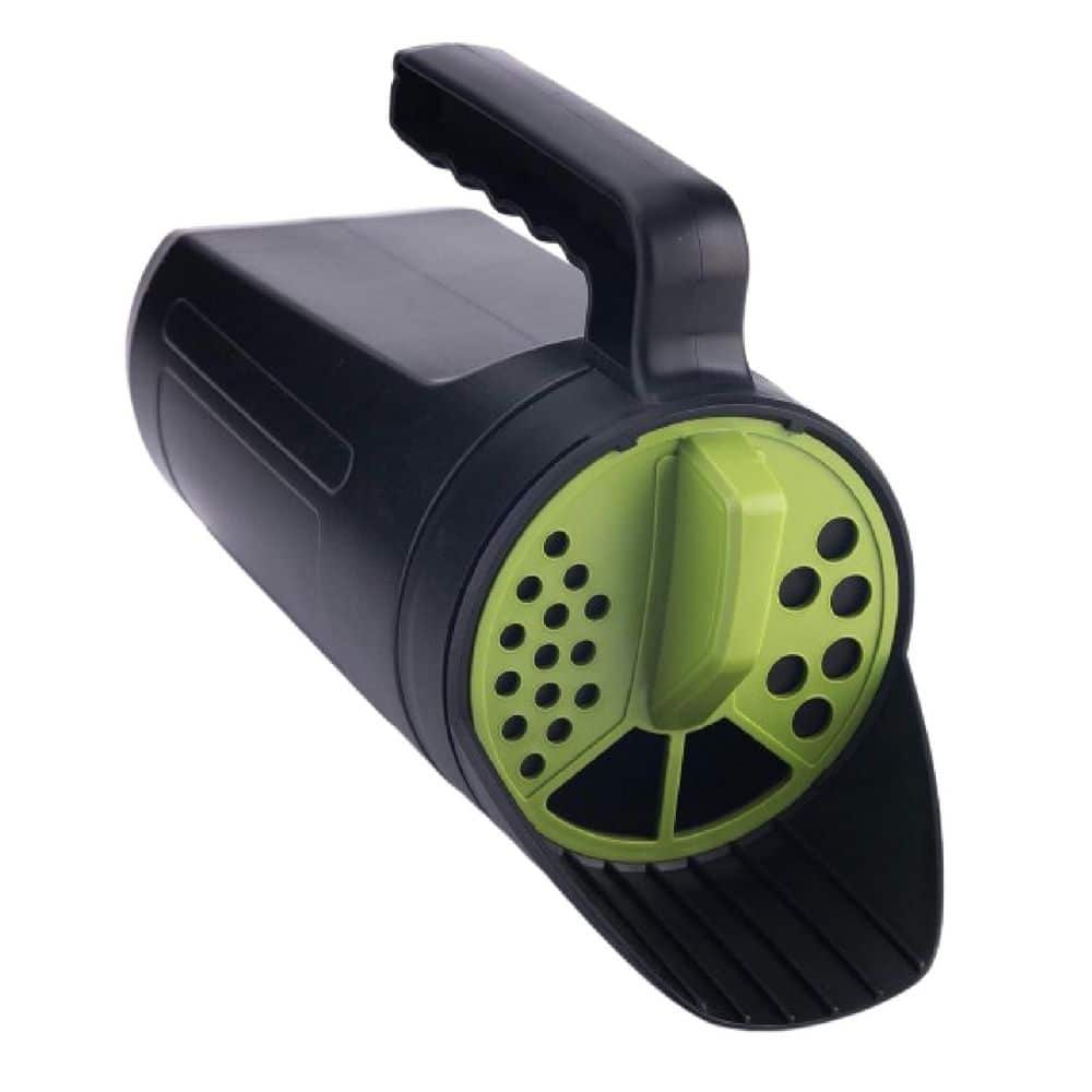 5 lb. Plastic Handheld Spreader for Grass Seed, Fertilizer, Snow Salt, Ice Melt with Multiple Adjustable Opening Sizes - Hercitys