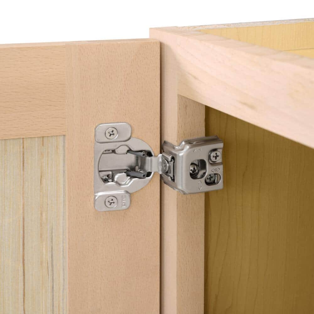 33 in. W x 24 in. D x 12 in. H Ready to Assemble Wall Bridge Kitchen Cabinet in Unfinished with CLICKREADY Technology - Hercitys