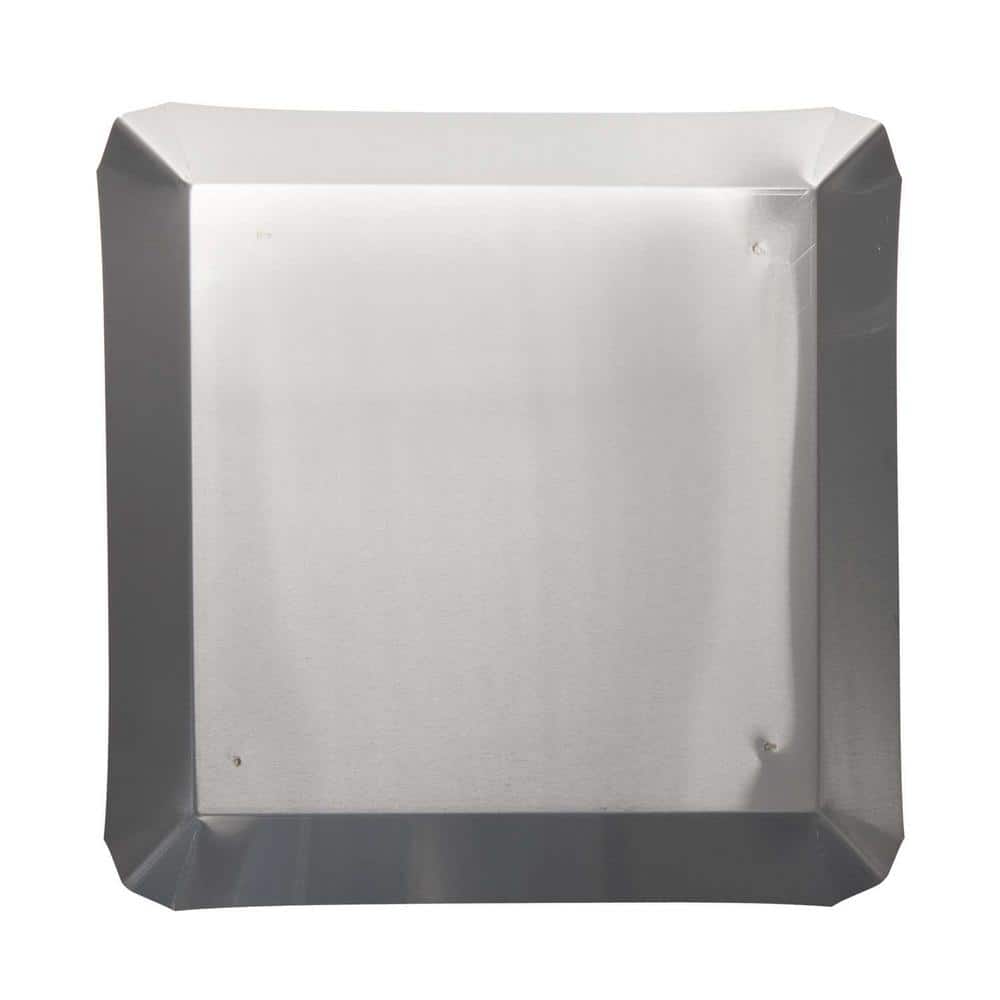 13 in. Round Clamp-On Single Flue Liner Chimney Cap in Stainless Steel - Hercitys