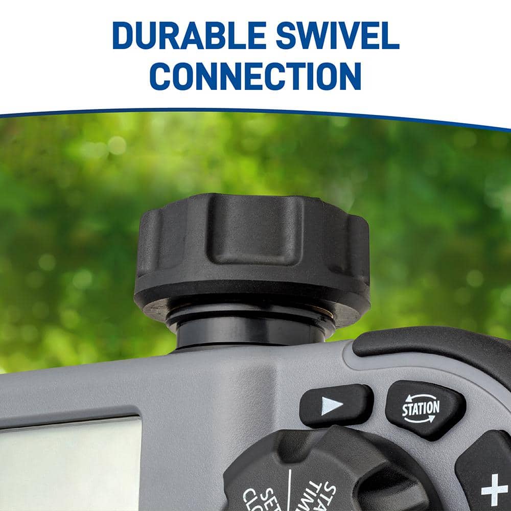 2-Outlet Programmable Hose Watering Timer Sprinkler Timer - Hercitys
