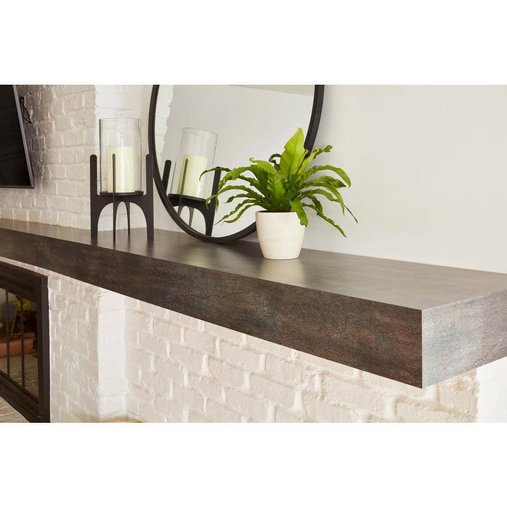 4 ft. x 8 ft. Laminate Sheet in Burnished Iron with Matte Finish - Hercitys