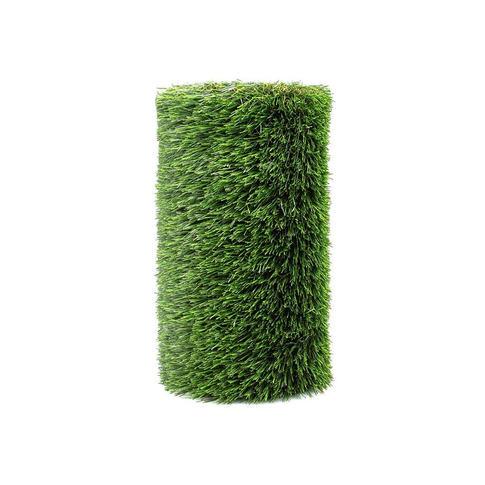 15 ft. W x Cut to Length Green and Tan Nylon Artificial Grass Turf - Hercitys