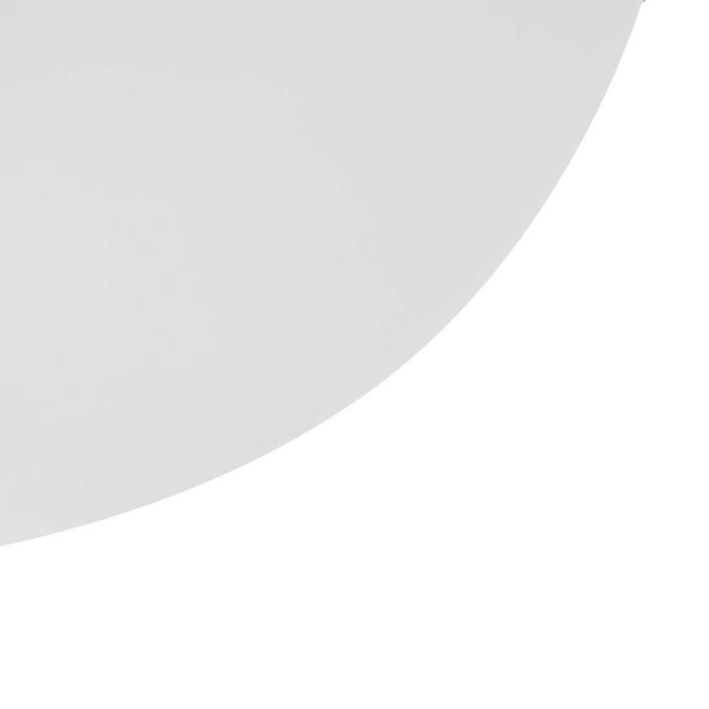 1-Light Brushed Nickel Flush Mount with Etched Glass - Hercitys