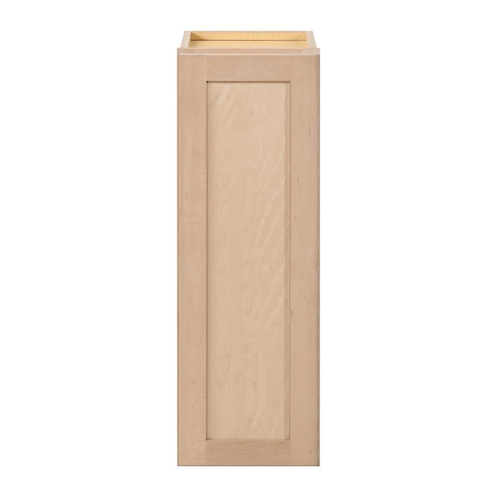 12 in. W x 12 in. D x 36 in. H Ready to Assemble Wall Kitchen Cabinet in Unfinished with CLICKREADY Technology - Hercitys