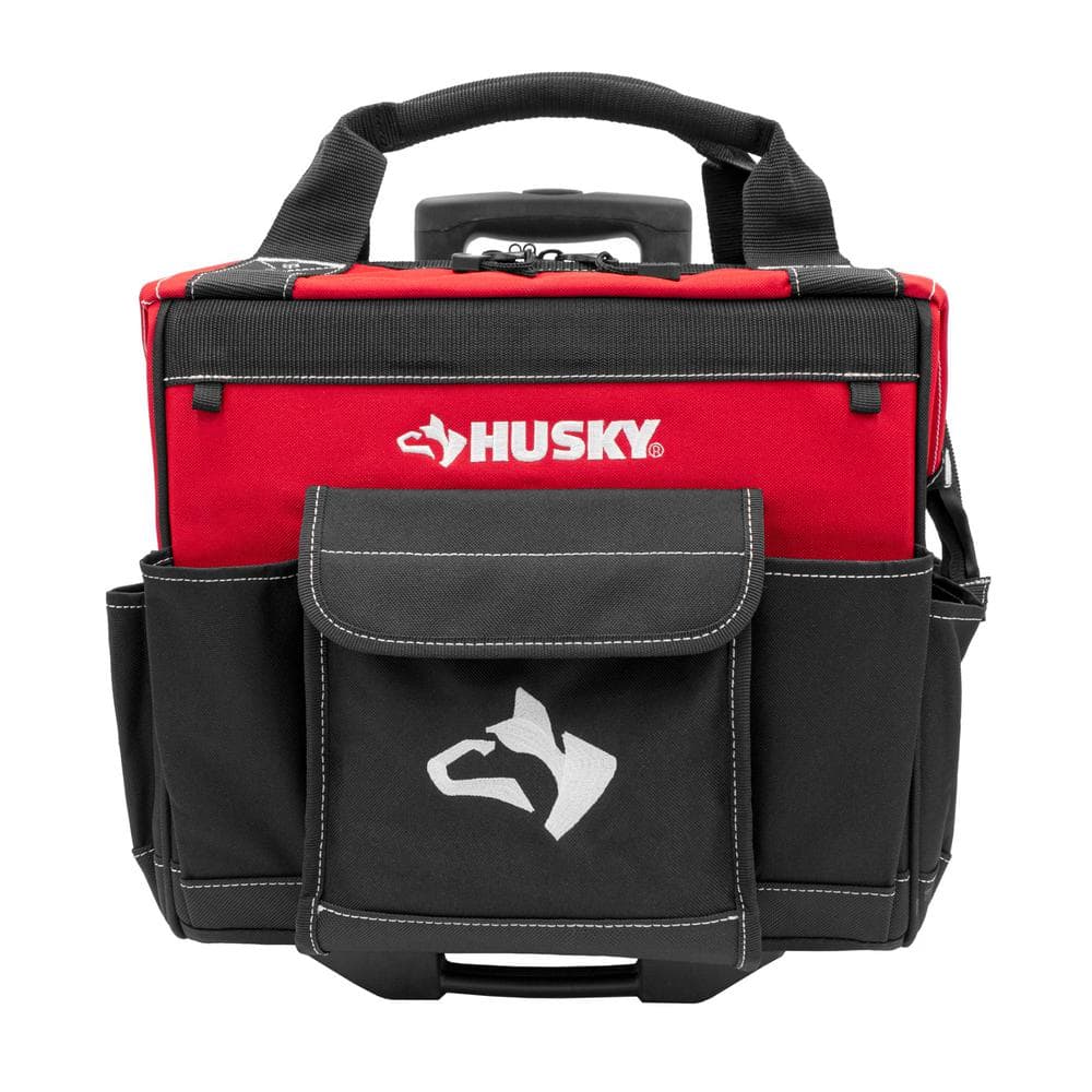 14 in. Rolling Tool Bag with Stackable 12 in. Tool Bag - Hercitys