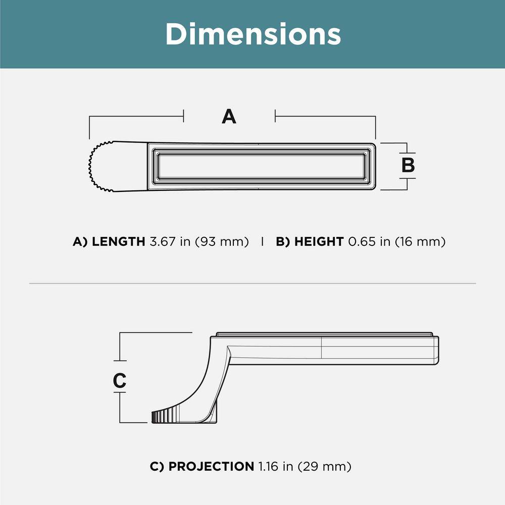 (10-Pack) Structured Column 3-11/16 in. (93 mm) Traditional Champagne Bronze Bar Cabinet Knobs - Hercitys
