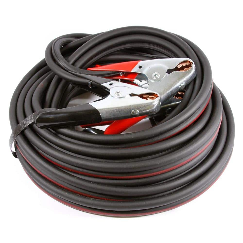 16 ft. 4-Gauge Twin Cable Heavy Duty Battery Jumper Cables - Hercitys