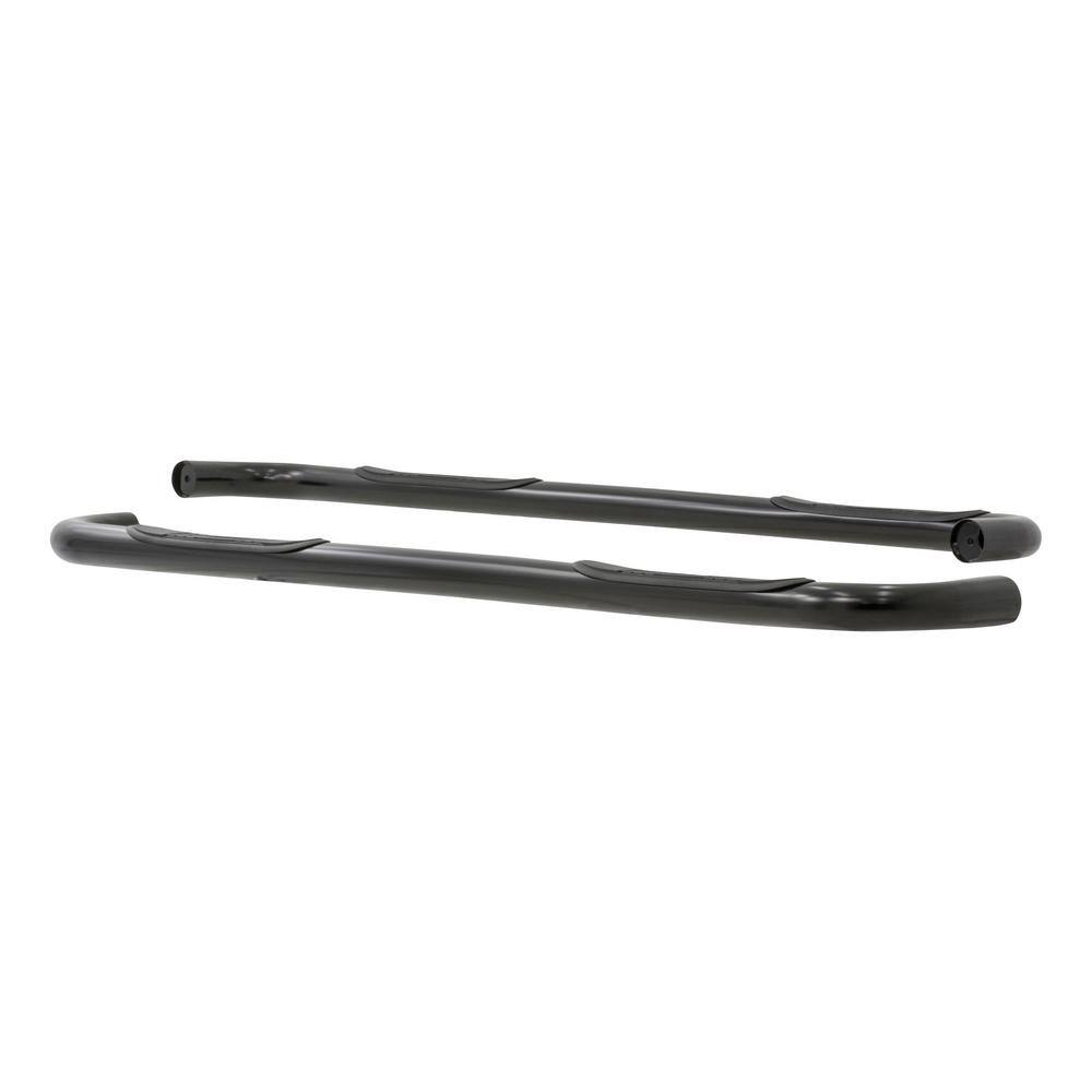 3-Inch Round Black Steel Nerf Bars, No-Drill, Select Chevrolet Suburban - Hercitys