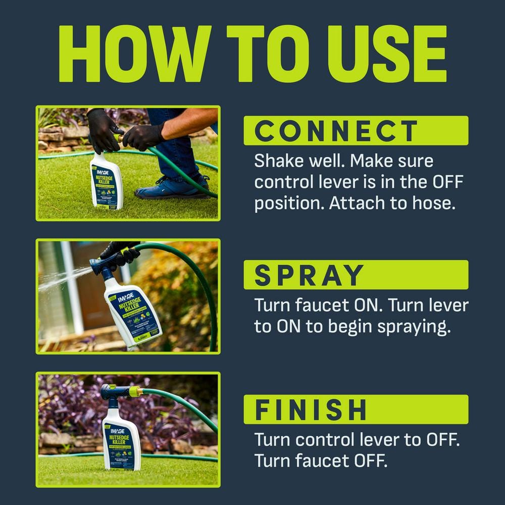 32 oz. 8,000 sq. ft. Nutsedge Weed Killer Ready-To-Spray - Hercitys