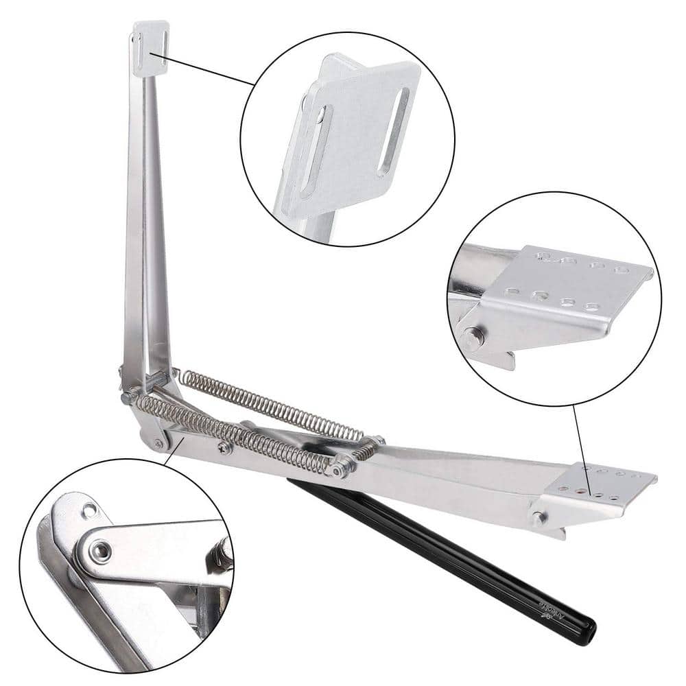 14 in. x 3 in. Automatic Roof Vent Opener Greenhouse Dual Spring Window Opener - Hercitys