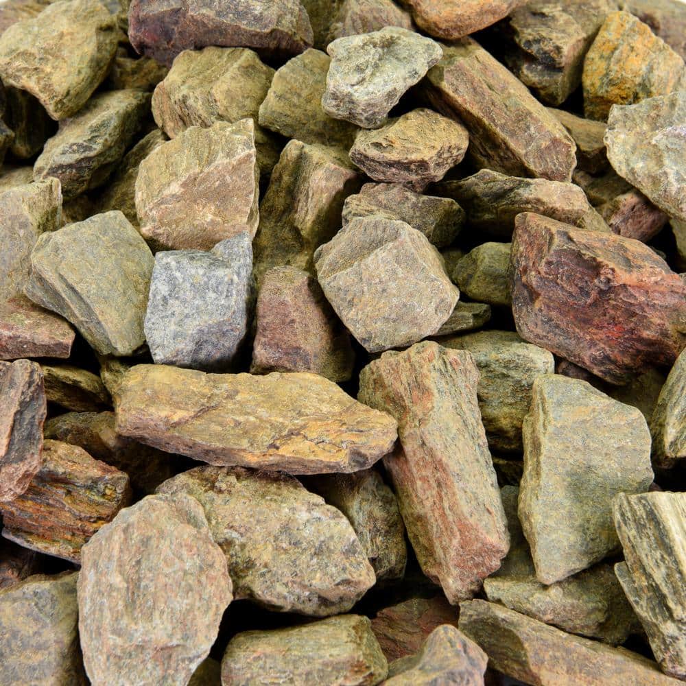 0.25 cu. ft. 3/4 in. Barkwood Crushed Landscape Rock for Gardening, Landscaping, Driveways and Walkways - Hercitys
