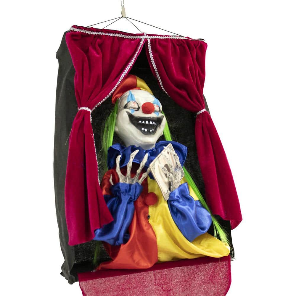 27 in. Touch Activated Animatronic Clown - Hercitys