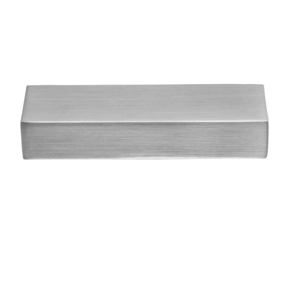10-Pack Martin 3 in. (76 mm) Center-to-Center Satin Nickel Edge Drawer Pull - Hercitys