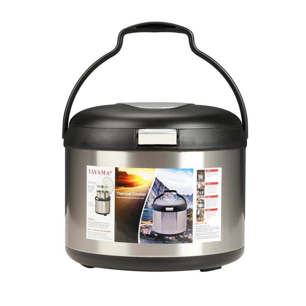 5 qt. Stainless Steel Energy-Saving Thermal Cooker Stock Pot - Hercitys