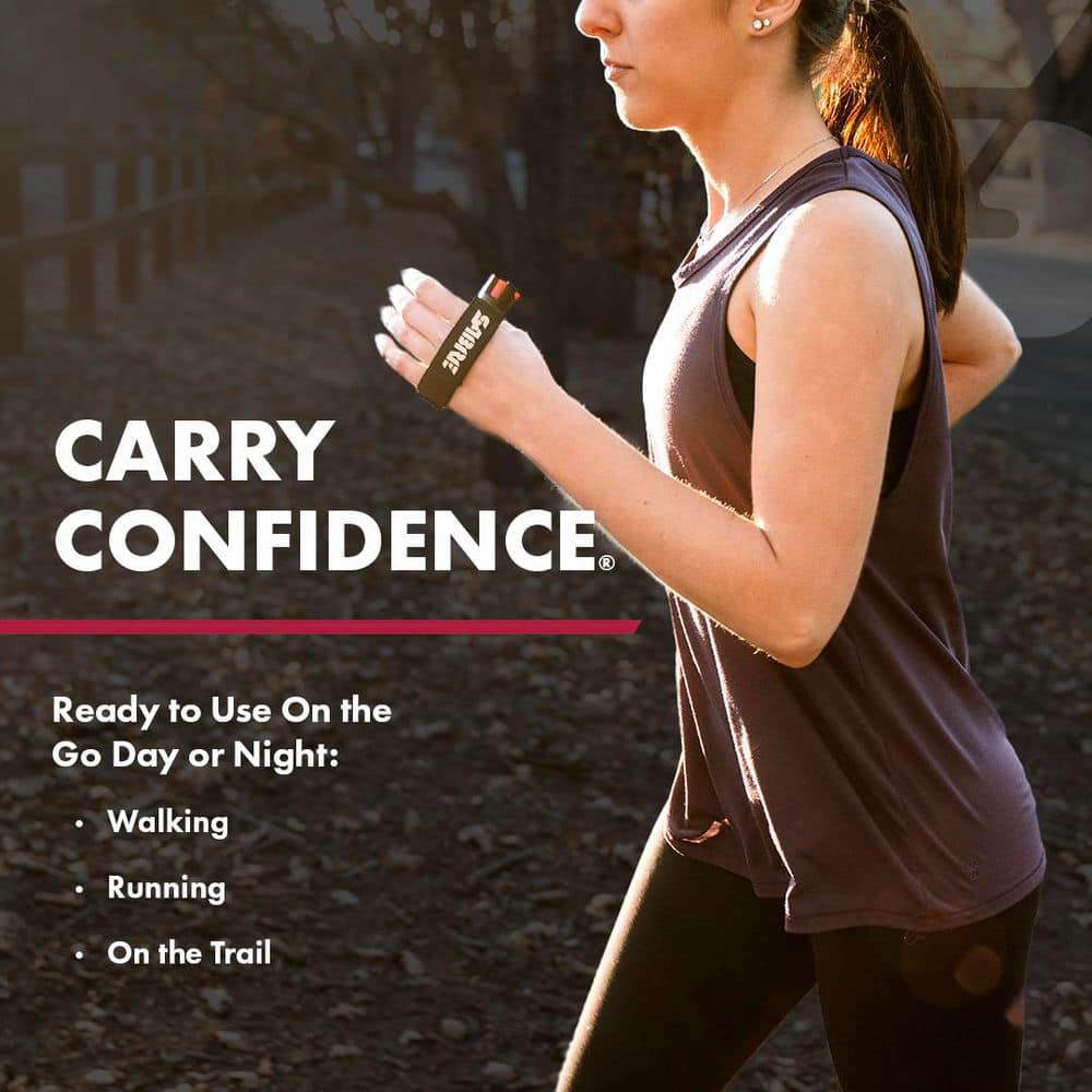 3-in-1 Runner Pepper Spray with Adjustable Hand Strap - Hercitys