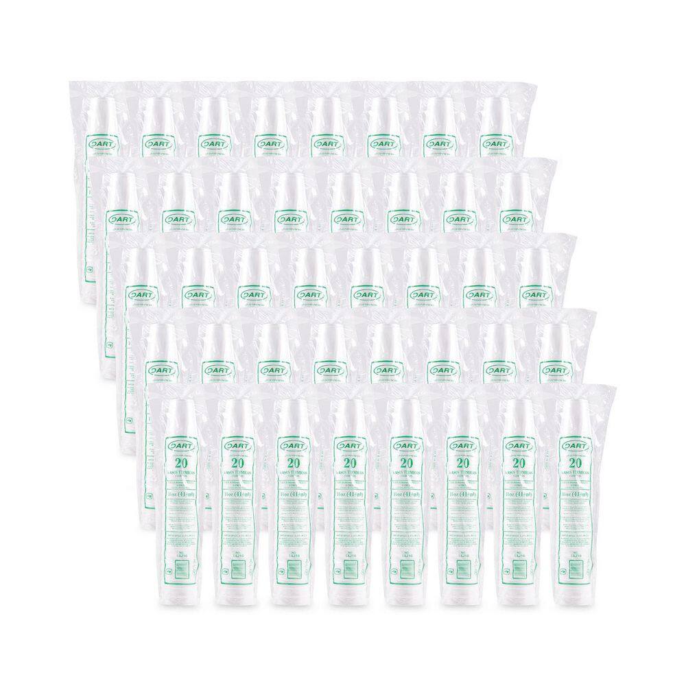14 oz. White Disposable Foam Cups (1,000/Carton) - Hercitys