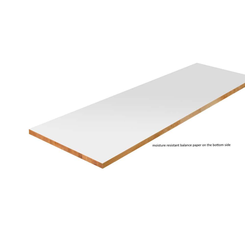 4 ft. L x 25 in. D Finished Engineered Birch Butcher Block Countertop - Hercitys