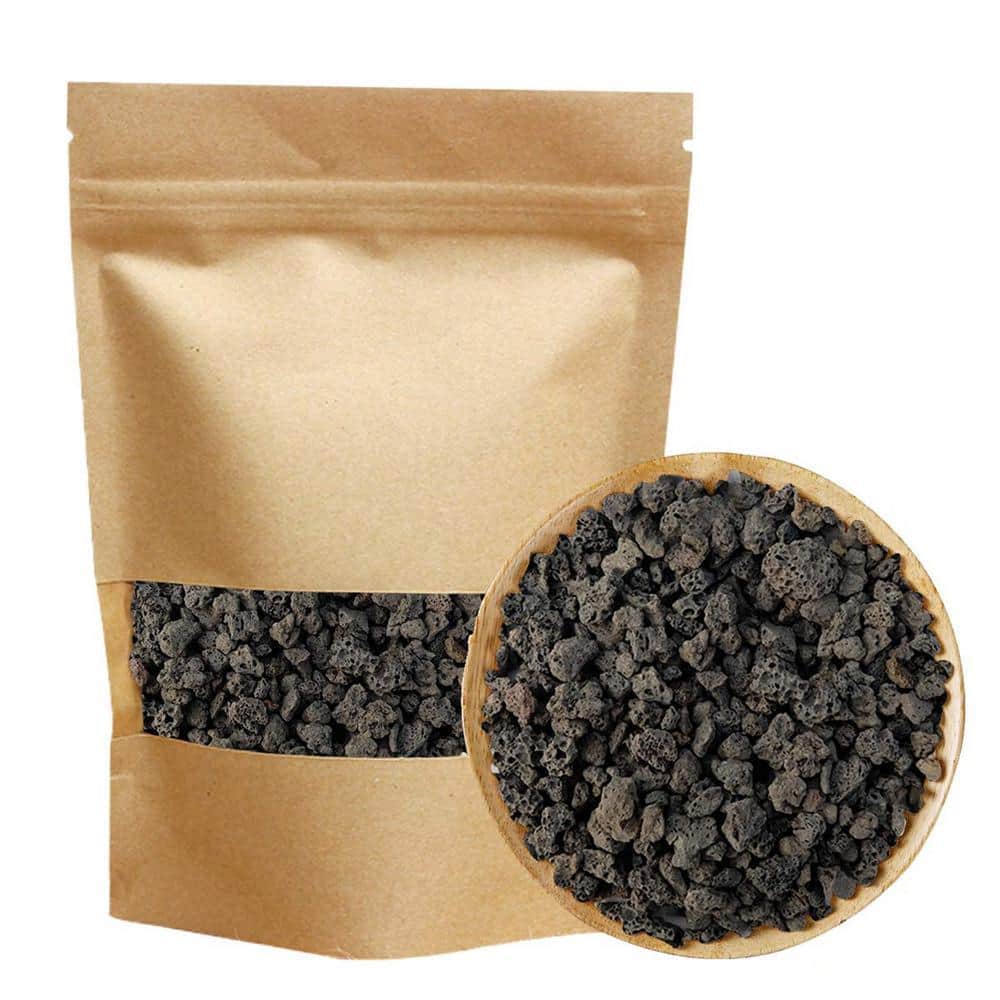0.1 cu. ft. Black 2.2 lbs. 0.3 in.-0.4 in. Size Extra Small Lava Rock - Hercitys